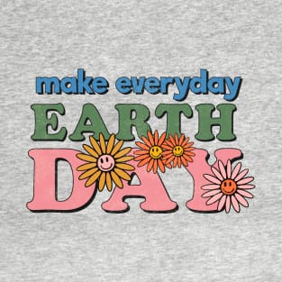 Retro Earth Day Design T-Shirt